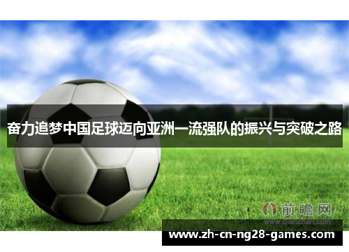 奋力追梦中国足球迈向亚洲一流强队的振兴与突破之路